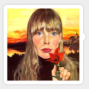 best joni mitchel Sticker